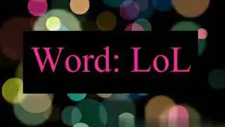 LOL Real Meaning