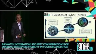 Airwatch Integration: Security Considerations for Enabling Enterprise Mobility In Your Organization