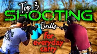 Top 3 EDC Drills (Self Defense/ Active Shooter) Train Hard