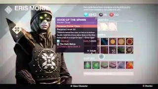 Destiny - Eris Morn New Dark Below DLC Vendor, Crota's Bane Reputation & Items!