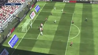 Pro Evolution Soccer 2015 DEMO 5th game 1st GOAL!!!!!!!!!