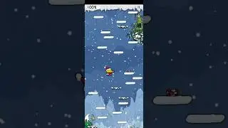 Doodle Jump Said &ldquo;Merry Christmas&rdquo;&hellip; Then Did THIS 😱🎄 #shorts
