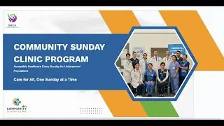 GHQA Wednesday Webinar Series: Community Sunday Clinic Program. Jay Oh DMSc, DBe, DMin, MPH, CPH