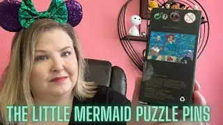 The Little Mermaid Puzzle Pins from Loungefly! - June 2022