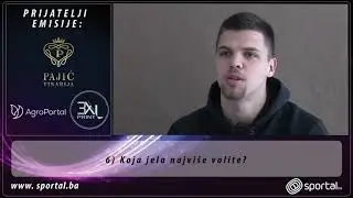 Sportal.ba upitnik: &Scaron;erif Baraković