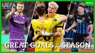 #UECL Great Goals of the Season | Beltr&aacute;n, Gr&oslash;nb&aelig;k, Skov Olsen