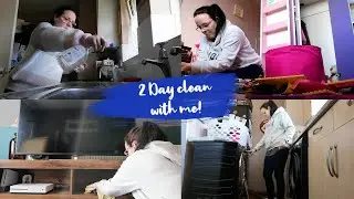 2 DAY CLEAN WITH ME/CLEANING MOTIVATION | UK MUM OF TWO