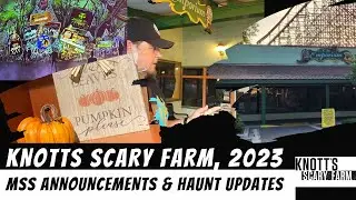 Knott&rsquo;s Scary Farm 2023 Haunt Build Updates & Midsummer Scream Announcements