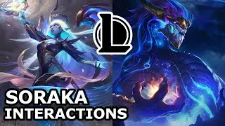 Soraka Interactions with Other Champions | DID AURELION CREATED SORAKA | League of Legends Quotes