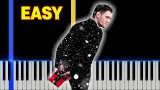 It&rsquo;s Beginning to Look a Lot Like Christmas &ndash; Michael Bubl&eacute; | EASY Piano Tutorial + Sheet Link 🎵