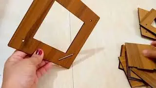 Decorative Wooden Wall Hanging Square | Unboxing #walldecor #wallhanging #flipkarthaul