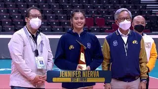 Jennifer Nierva Best Libero | UAAP Season 84 Women's Volleyball