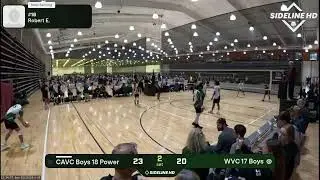 WVC 17 Boys vs. CAVC Boys 18 Power (2026.01.10)
