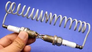 free electricity energy 220Volt using from spark plug ideas technology 2026