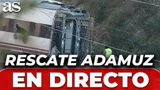EN DIRECTO, ADAMUZ | COMIENZAN las labores de LEVANTAMIENTO de los VAGONES del ALVIA | &Uacute;LTIMA HORA