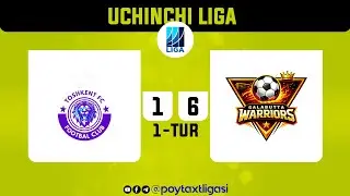 Poytaxt 3-ligasi. 1-tur. FC Toshkent - GB Warriors - 1:6