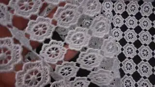 PIZZO MACRAME' 156 BIANCO