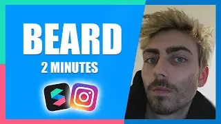 Two Minute Beard Filter Effect (Easy) | Instagram & Facebook | Spark AR Tutorial
