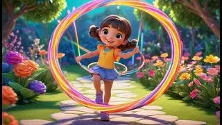 Hula Hoop Dance Circle + More Nursery Rhymes & Kids Songs