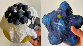 I Cracked This Grape Clay&hellip; It EXPLODED 😳🍇💥 (ASMR No Talking)