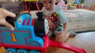 Gift from Grandma - Thomas and Friends Pull Along Toy Train
