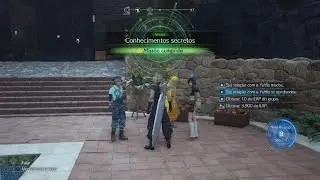 FINAL FANTASY VII REBIRTH, concluindo a miss&atilde;o Conhecimentos Secretos.