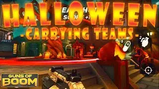 Guns of Boom #28: Halloween Event | Carrying Teams = not enough
