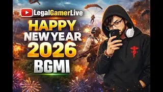 New Year 2026 Special 🎆 BGMI LIVE 🔥 Full Rush & High Kills | Legal Gamer