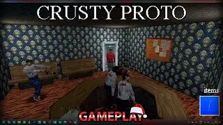 Crusty Proto - Indie Horror Game(GAMEPLAY)
