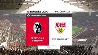 FIFA 23 Gameplay - SC Freiburg vs. VfB Stuttgart