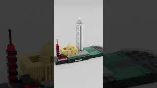 Lego speed build - Shanghai Skyline