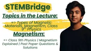 Types of Magnetic Materials &ndash; Class 9th Physics | Chapter Explained | STEMBridge