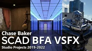 All My Studio Projects from SCAD 2019-2022 | BFA VSFX