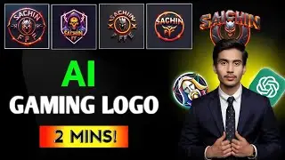 🔥AI Gaming Logo Design Tutorial 2025 🔥 Professional Logo Design | Logo Kaise Banaye