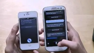 Siri Meets S Voice! Samsung Galaxy S3 vs. Apple iPhone 4S Voice Talk