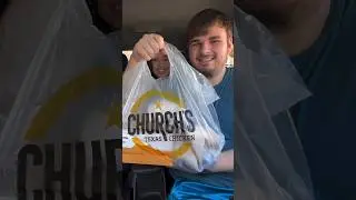First Time Trying Church&rsquo;s Chicken With A Guest!