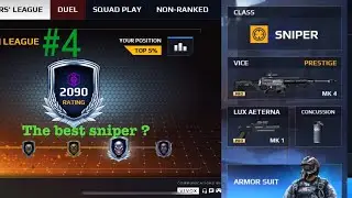 Modern Combat 5 #4 Vice is the best sniper ??