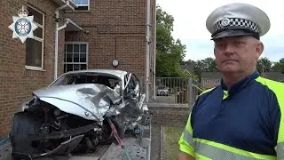 'Nothing short of a miracle' - what remains of drink driver's car after devastating crash
