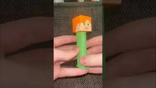 Minecraft ALEX PEZ dispenser unboxing #minecraft #minecraftmovie #alex #unboxing #pez #shorts