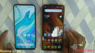 Realme x7 5G VS Poco M2 pro 4G Speed Test -Dimensity 700 vs Snapdragon 720g