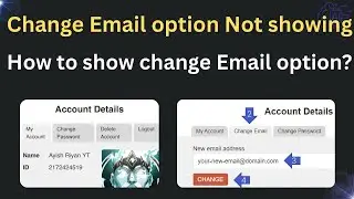 8 Ball Pool Change Email option Not showing/ How to show change Emails option 