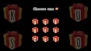 Choose your gift and find your answer ☺️☺️ #choosebox #gift #chooseyourgiftaorb #choose #giftbox