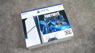 Sony PlayStation 5 Slim Disc Edition - Fortnite Cobalt Star Bundle | Unboxing