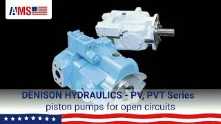 DENISON HYDRAULICS PV, PVT Series piston pumps for open circuits