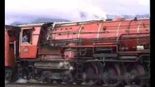 South African Steam: SAR Class 26 3450 Red Devil Ashton South Africa 17 Aug 2002