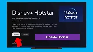 Как обновить Disney+ Hotstar на Smart TV