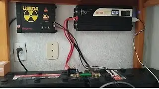 lavando roupa no sistema Offgid 24V