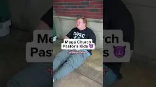 Mega Church Pastor&rsquo;s Kids 💀😭😂 #christiantiktok #funny #skit