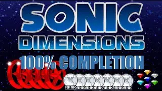Sonic Dimensions 5.0.1 - Final achievement unlocks