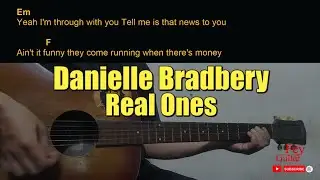 Danielle Bradbery - Real Ones Guitar Chords cover